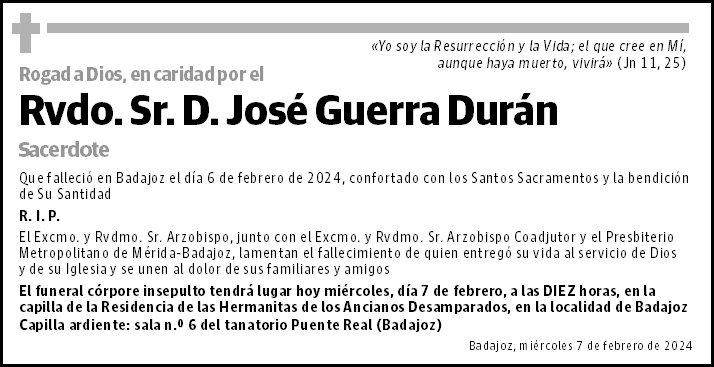José Guerra Durán