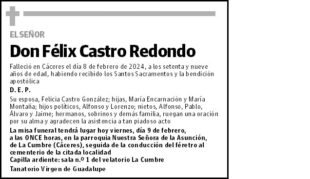 Félix Castro Redondo
