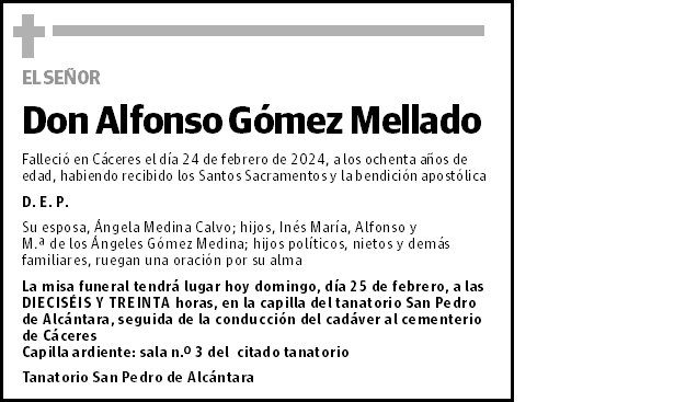 Alfonso Gómez Mellado