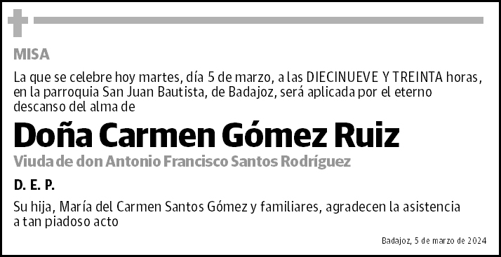 Carmen Gómez Ruiz