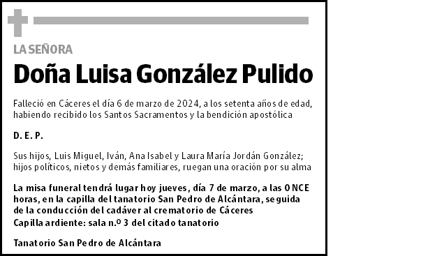Luisa González Pulido