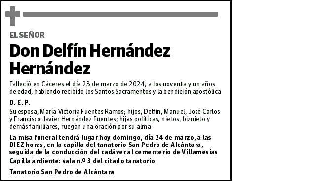 Delfín Hernández Hernández