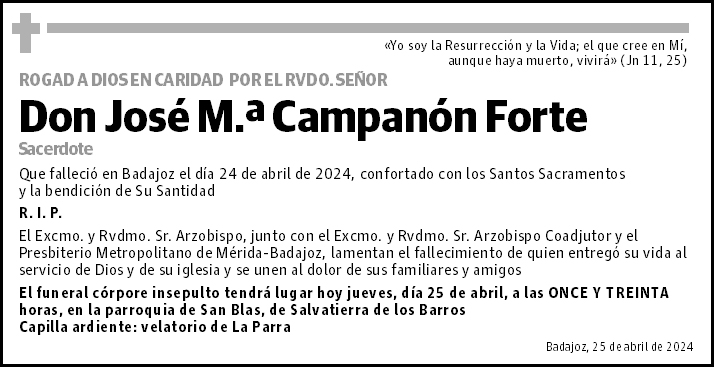 José M.ª Campanón Forte