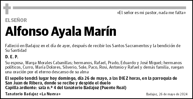 Alfonso Ayala Marín