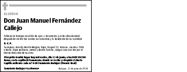 Juan Manuel Fernández Callejo