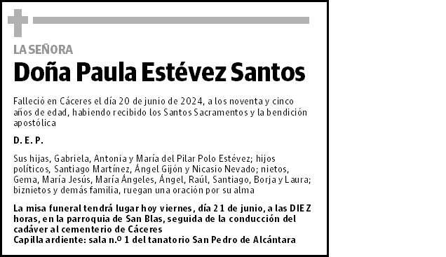 Paula Estévez Santos