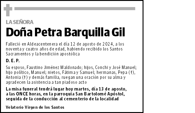 Petra Barquilla Gil