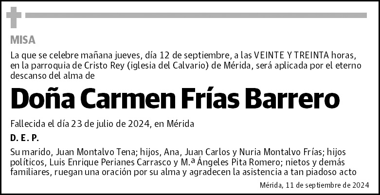 Carmen Frías Barrero