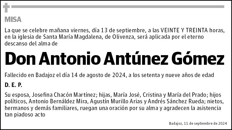 Antonio Antúnez Gómez