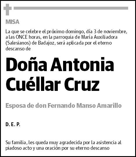 Antonia Cuéllar Cruz
