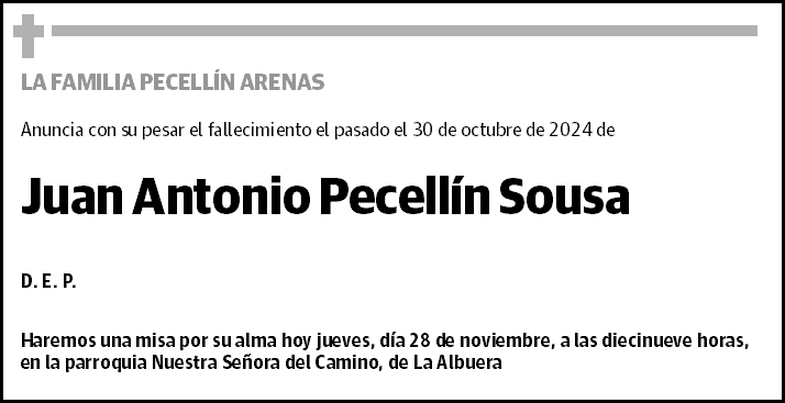 Juan Antonio Pecellín Sousa