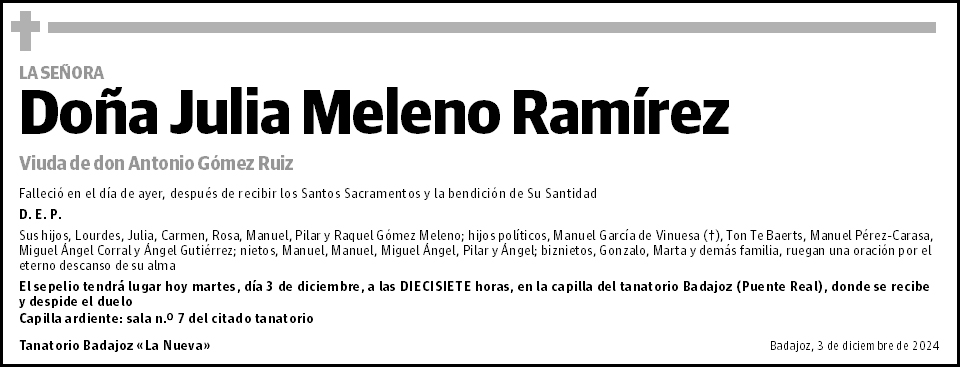Julia Meleno Ramírez