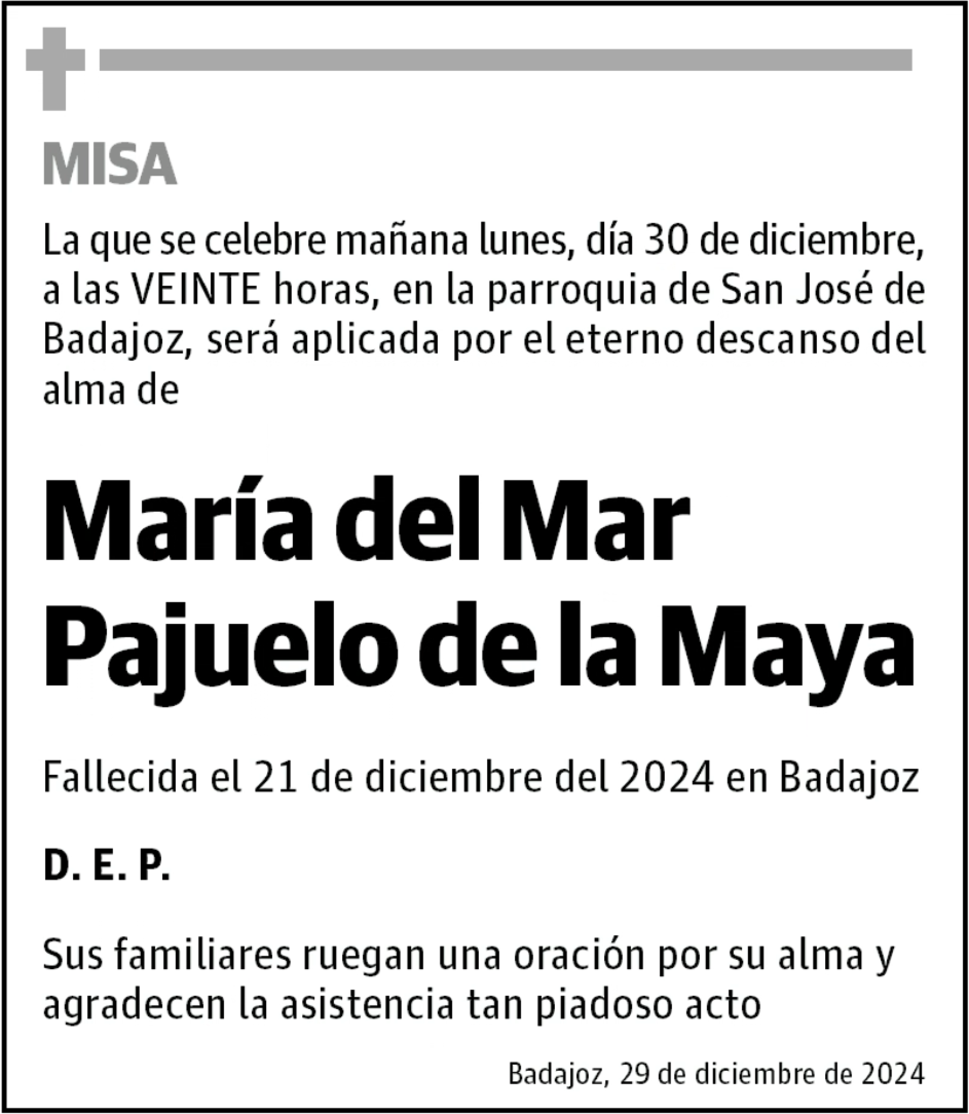María del Mar Pajuelo de la Maya