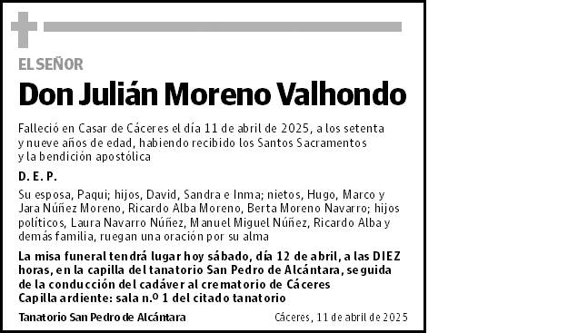 Julián Moreno Valhondo