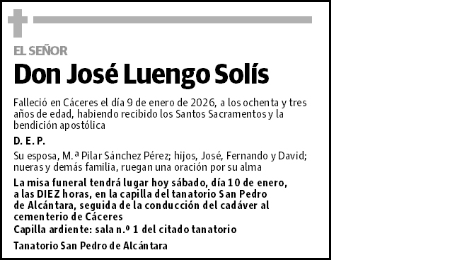 José Luengo Solís