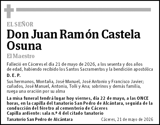 Juan Ramón Castela Osuna
