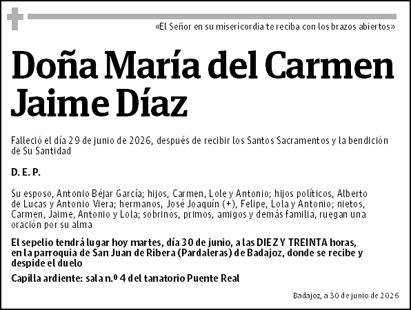 María del Carmen Jaime Díaz