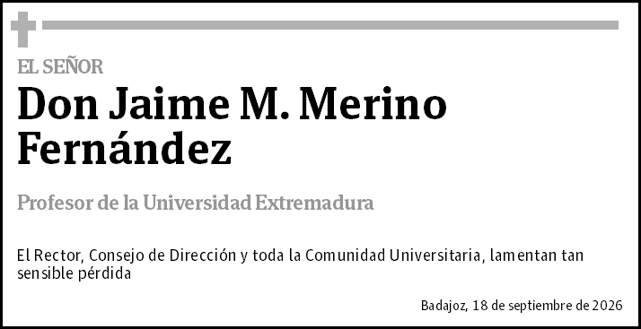 Jaime M. Merino Fernández