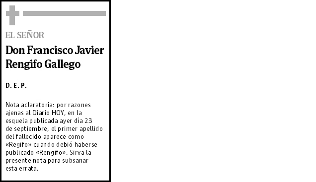 Francisco Javier Rengifo Gallego