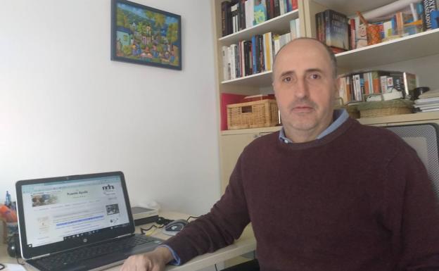 Luis Sánchez Fernández, director del IES 'Puente Ajuda' de Olivenza. /CEDIDA