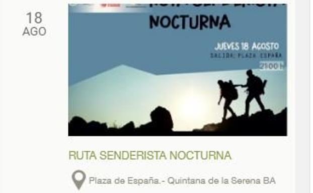 Toda la programación de la feria y fiestas disponible en la app 'Vive Quintana de la Serena'