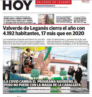 Publicado el número 124 de HOY Valverde de Leganés
