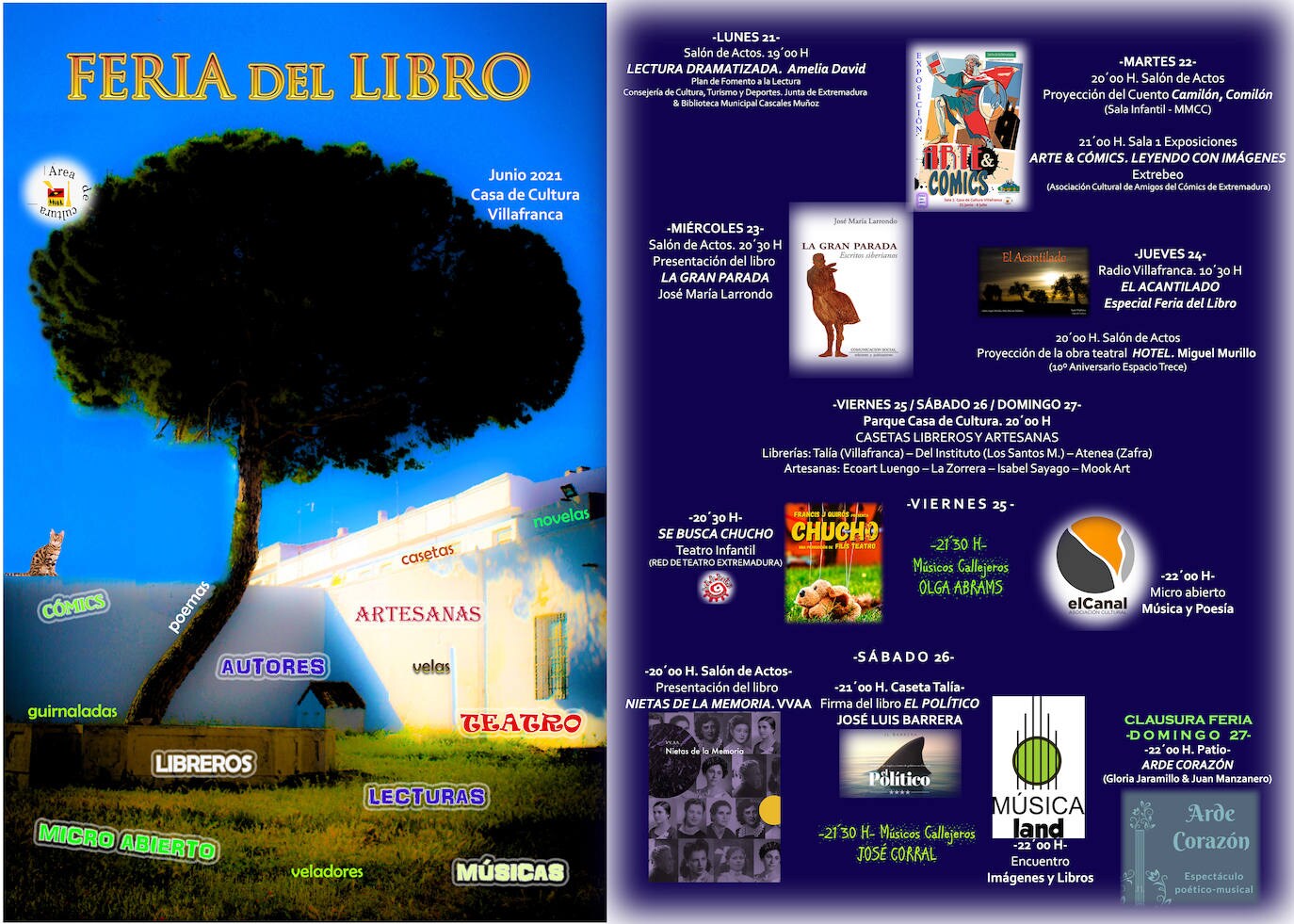 Feria del Libro en Villafranca