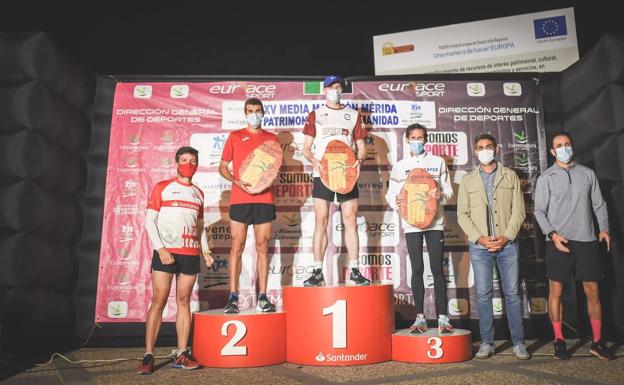 El CAPEX destaca en la media maratón de Mérida y Coria con Jorge González y Javier Canelada como vencedores absolutos