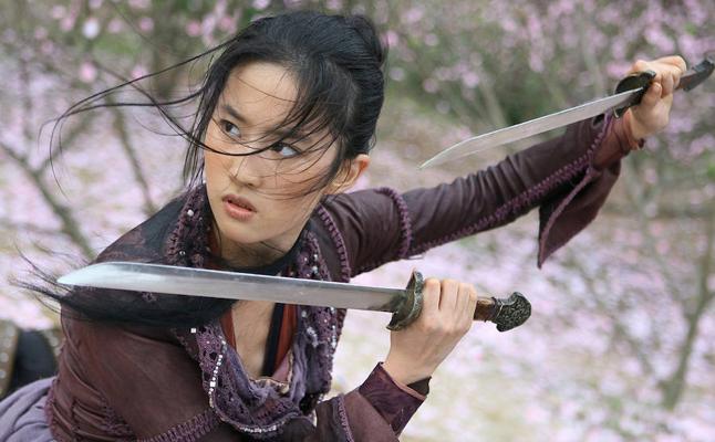 Yifei Liu, en un fotograma de 'El reino prohibido'./