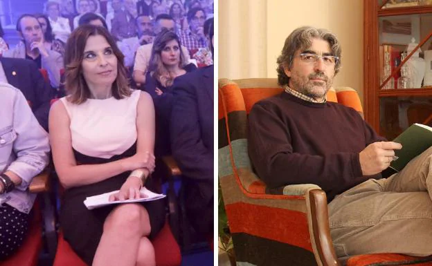 Luz Sánchez Mellado y Pérez Walias, en el Aula de Literatura José María Valverde