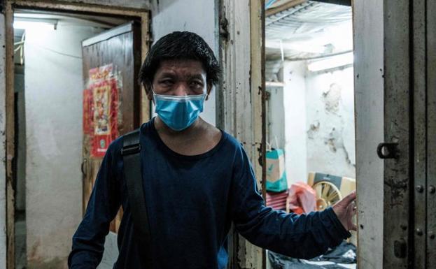 Imagen de un vagabundo de Hong Kong. /Afp