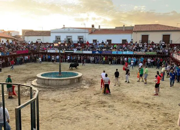 Festejo taurino de una edición anterior. / HOY