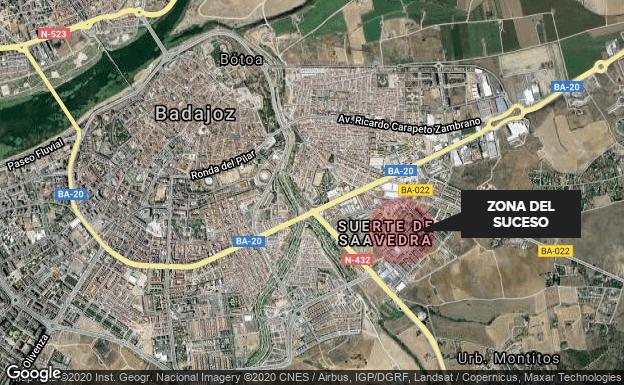 Detenido un joven por intento de homicidio al incendiar una casa en Badajoz
