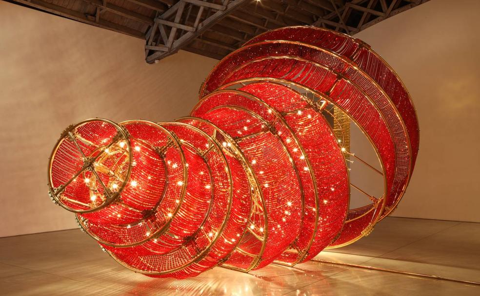 La obra 'Descending Light' del artista chino Ai Weiwei, que se expondrá en la ampliación del Museo Helga de Alvear./CEDIDA
