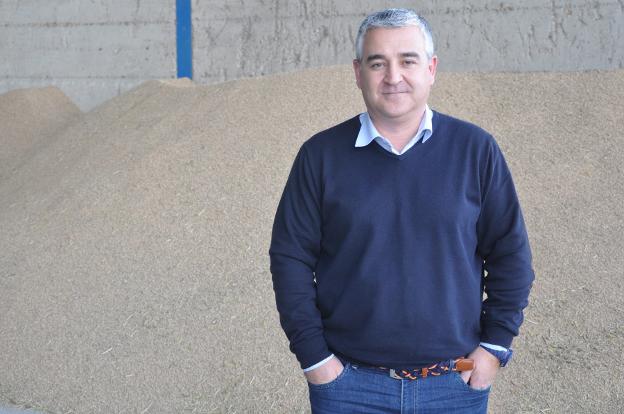 Emilio Camacho, presidente de la Asociación de Agricultores. / E. D.