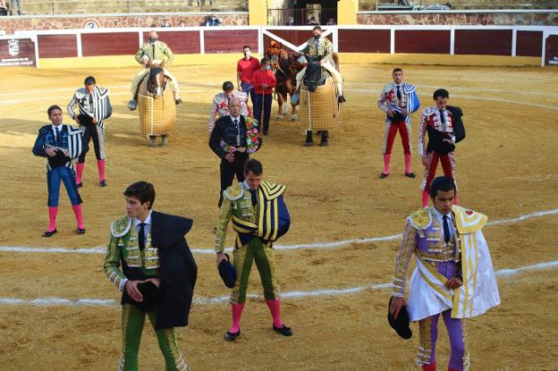 Herrera celebró una corrida de toros el pasado 15 de agosto./J.C.