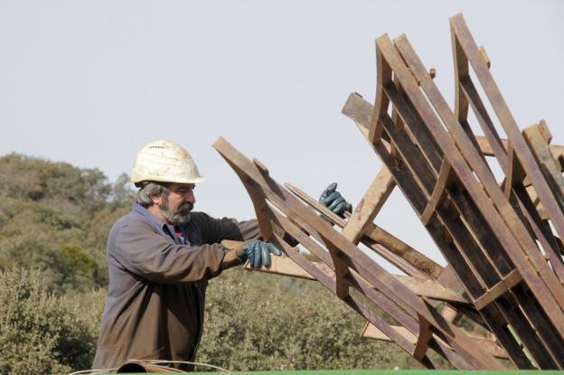 Trabajos previos en la mina de Valdeflores, en Cáceres, en el año 2018. / HOY