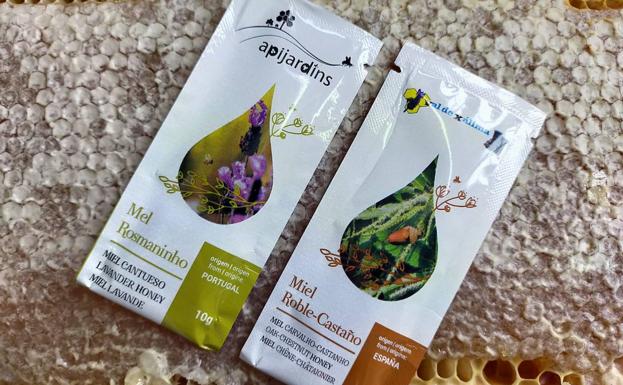 Miel en formato monodosis procedente de ambos lados de la Raya