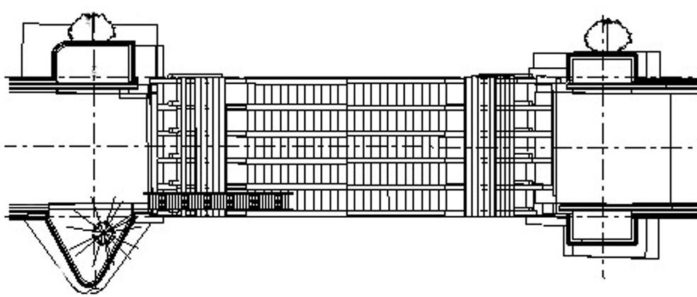 Modelo digital para estudiar la reconstrucción que se hizo en el arco número 5 a mediados del siglo XIX/HOY