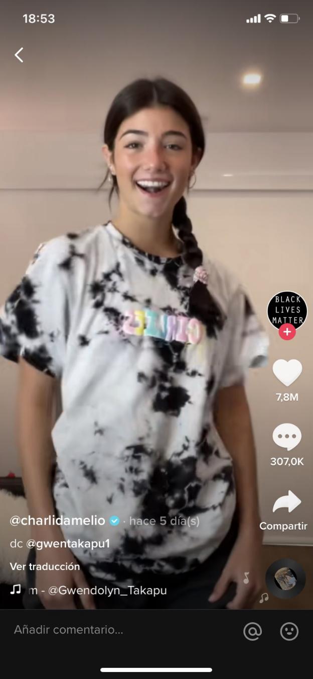 Charli D'Amelio tiene 105,5 millones de seguidores en TikTok. / HOY