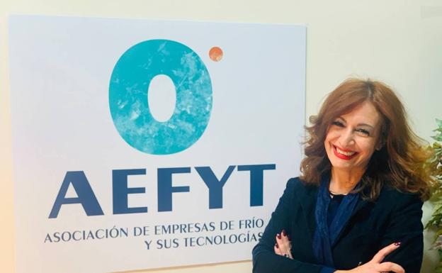 Susana Rodríguez, nueva presidenta de la Asociación de Empresas de Frío y sus Tecnologías. /