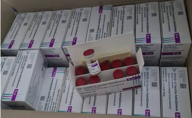 Las vacunas AstraZeneca ya están en Extremadura