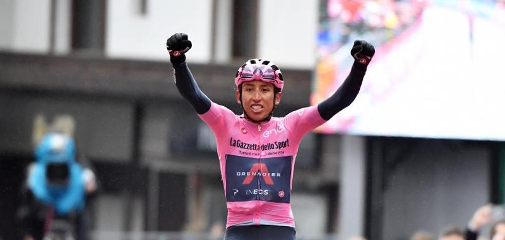 Bernal reina en los Dolomitas y refuerza su 'maglia rosa ...