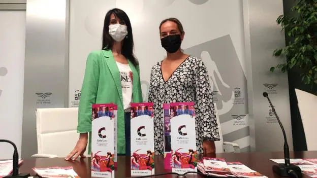 Miriam García y Ana Mansanet presentan el festival. / S. GÓMEZ