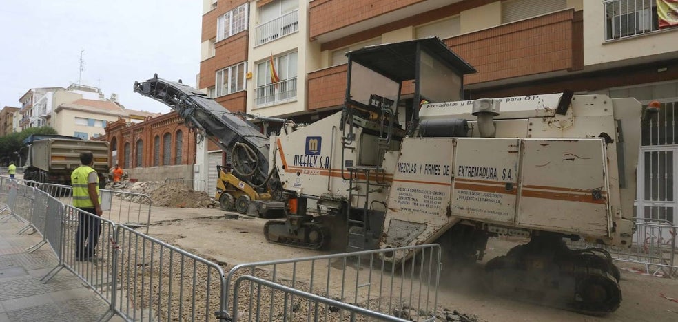 La obra de Valverde Lillo, en Mérida, acumula un retraso de veinte días - Vimarsana News