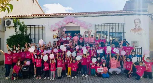 Participantes en la marcha, que todavía puede realizarse. / O. F.