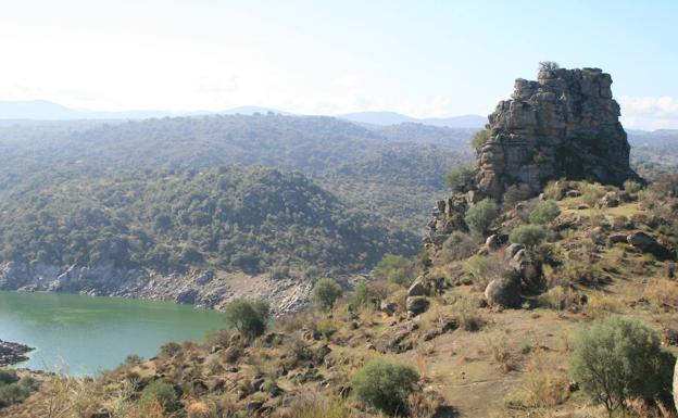De camino al castillo de Espejel.