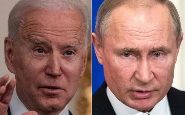Joe Biden y Vladimir Putin. /R. C.