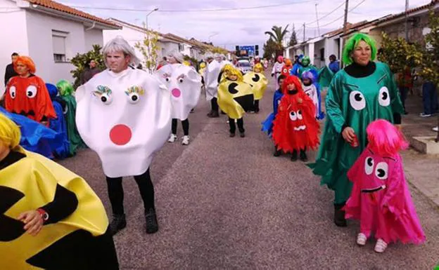 Popular desfile carnavalero celebrado en anteriores ediciones. / A.T.