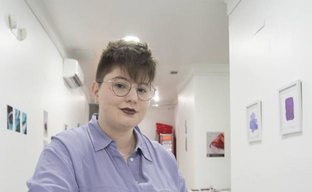 La artista Saray Bachiller expone en la sala Belleartes.